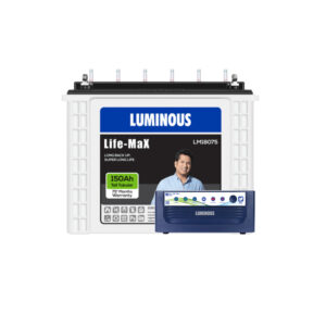 Luminous Eco Volt Neo 1250 with Life Max LM18075 150Ah