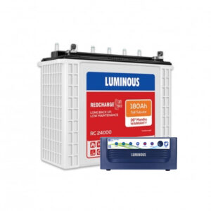 Luminous Eco Volt Neo 1250 with Red Charge RC24000 180Ah