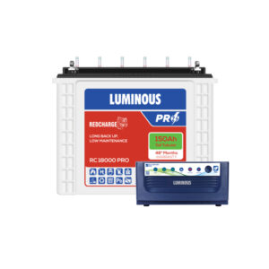 Luminous Eco Volt Neo 1550 with Red Charge RC18000 PRO 150Ah