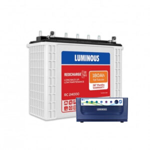 Luminous Eco Volt Neo 1550 with Red Charge RC24000 180Ah