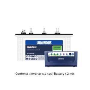 Luminous Eco Volt Neo 1650 with Inver Last ILTJ18148 150Ah – 2 Batteries
