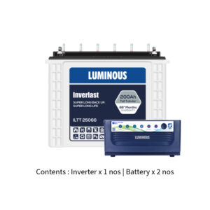Luminous Eco Volt Neo 1650 with Inver Last ILTT 25066 200Ah – 2 Batteries