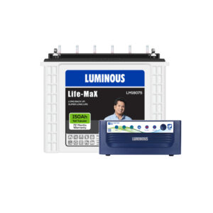 Luminous Eco Volt Neo 850 with Life Max LM18075 150Ah