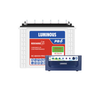 Luminous Eco Volt Neo 850 with Red Charge RC18000 PRO 150Ah