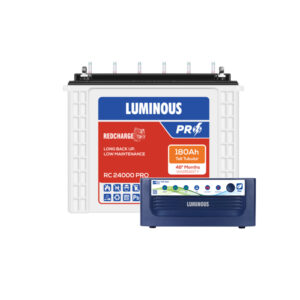 Luminous Eco Volt Neo 850 with Red Charge RC24000 PRO 180Ah