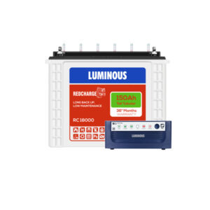 Luminous Eco Watt Neo 700 with Red Charge RC18000 150Ah