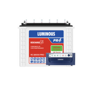 Luminous Eco Watt Neo 700 with Red Charge RC18000 PRO 150Ah