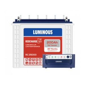 Luminous Eco Watt Neo 700 with Red Charge RC25000 200Ah