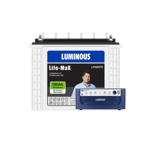 Luminous Eco Watt Neo 1050 with Life Max LM18075 150Ah