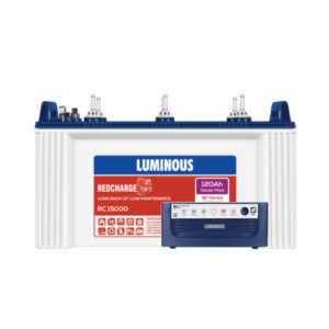 Luminous Eco Watt Neo 1050 with Red Charge RC15000 120Ah