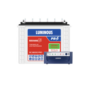 Luminous Eco Watt Neo 1050 with Red Charge RC18000 PRO 150Ah