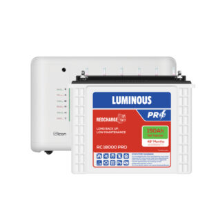 Luminous ICON 1600 with Red Charge RC18000 PRO 150Ah
