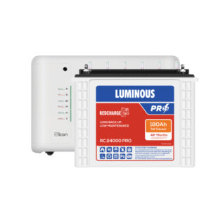 Luminous ICON 1100 with Red Charge RC24000 PRO 180Ah