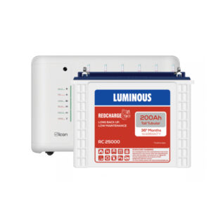Luminous ICON 1600 with Red Charge RC25000 200Ah