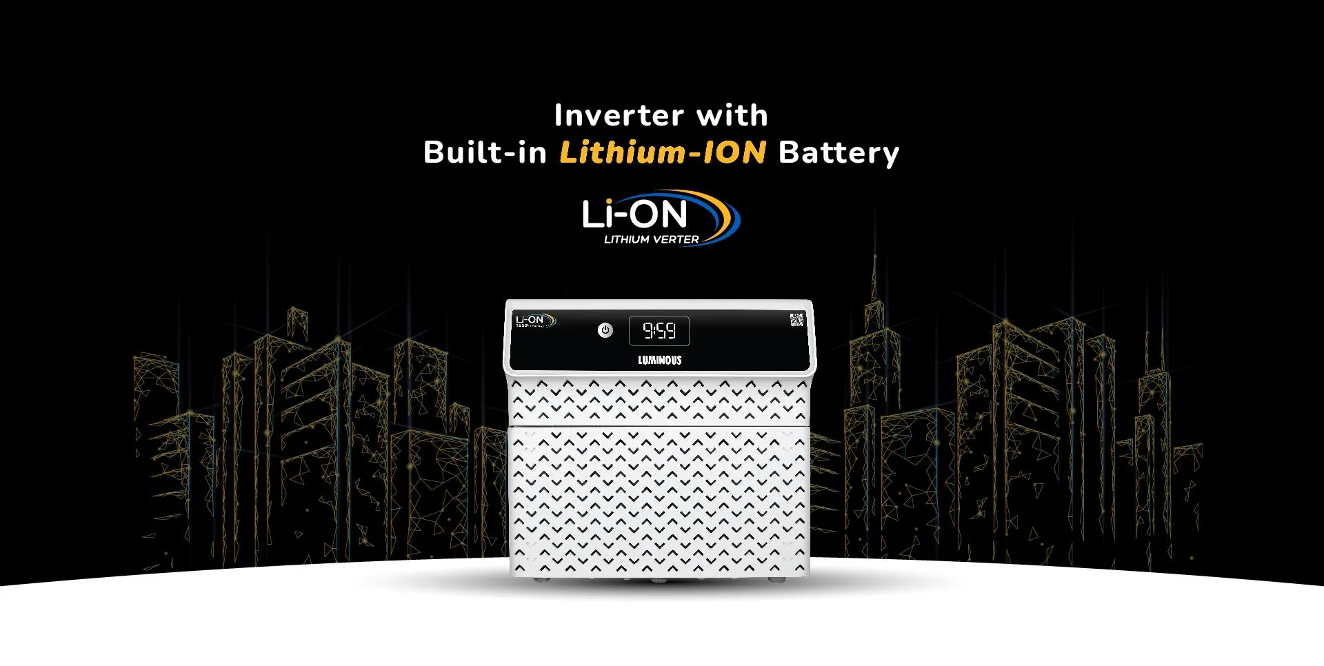 Read more about the article Luminous Inverter with build in Lithium ion Battery Launched