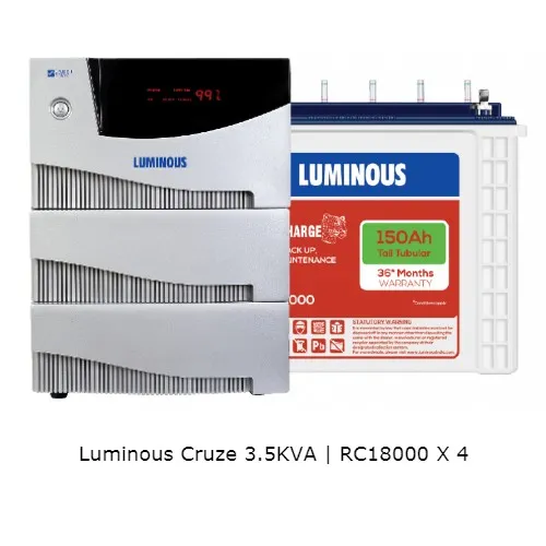 Luminous-Cruze-3.5KVA-and-Luminous-RC18000-150Ah-Tall-Tubular-Battery