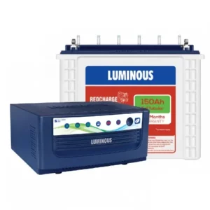 Luminous Eco Volt 1550 and Luminous RC18000 Tall Tubular Battery