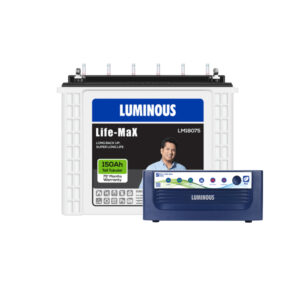 Luminous Eco Volt Neo 1050 with Life Max LM18075 150Ah