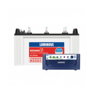 Luminous Eco Volt Neo 1050 with Red Charge RC16000 135Ah