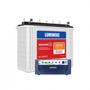Luminous Eco Volt Neo 1050 with Red Charge RC24000 180Ah