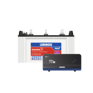 Luminous Zelio 1100 with Red Charge RC15000 PRO 120Ah