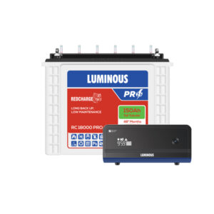 Luminous Zelio 1100 with Red Charge RC18000 PRO 150Ah