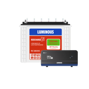 Luminous Zelio 1100 with Red Charge RC18000 150Ah