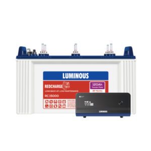 Luminous Zelio 1100 with Red Charge RC15000 120Ah