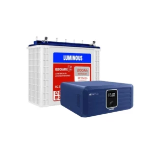 Luminous Zolt 1100 Sinewave UPS and Luminous RC25000 – 200Ah Tall Tubular Battery