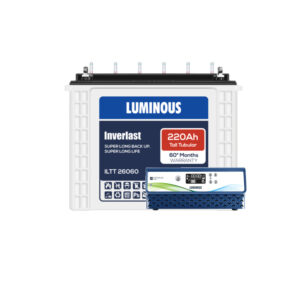 Luminous Optimus 1250 with Inver Last ILTT26060 220Ah