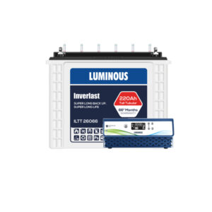 Luminous Optimus 1250 with Inver Last ILTT26066 220Ah