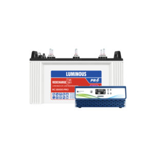 Luminous Optimus 1250 with Red Charge RC15000 PRO 120Ah