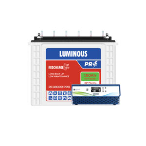 Luminous Optimus 1250 with Red Charge RC18000 PRO 150Ah