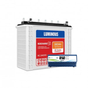 Luminous Optimus 1250 with Red Charge RC24000 180Ah