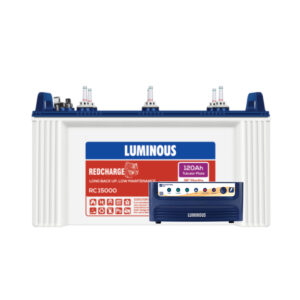 Luminous Power Sine 1100 with Red Charge RC15000 120Ah