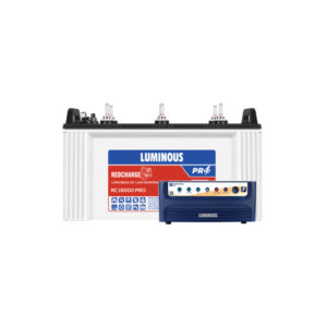 Luminous Power Sine 1100 with Red Charge RC15000 PRO 120Ah