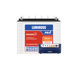 Luminous Power Sine 1100 with Red Charge RC24000 PRO 180Ah