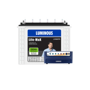 Luminous Power Sine 800 with Life Max LM18075 150Ah