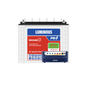 Luminous Power Sine 800 with Red Charge RC18000 PRO 150Ah